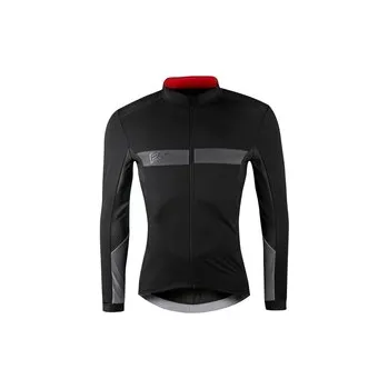 Cyklistická bunda Force bunda Bright zimní černá, vel. M
