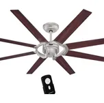 Stropní ventilátor s úsporným motorem a dálkovým ovládáním Westinghouse STONEFORD 72173 , Ø 172 cm