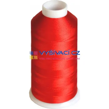 Nit vysivaci.cz vyšívací nitě červená C715 návin 5000 metrů viskóza návin: 1 kón návin 5000m 115,- Kč s DPH za kón při nákupu balení 12 kusů