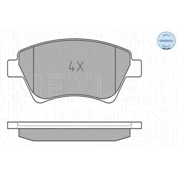 Brzdová destička Meyle 025 239 3018