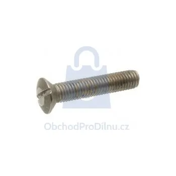 Spojovací materiál Šroub se zápustnou čočkovou hlavou a průběžnou drážkou, DIN 964, nerez A4 M5 x 16, balení 1 ks