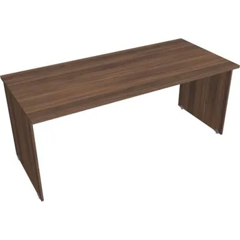 Kancelářský vozík HOBIS stůl pracovní rovný - GS 1800, ořech + doprava zdarma