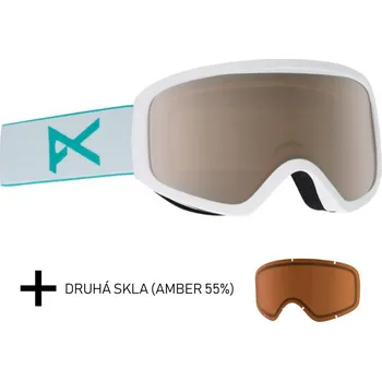 Brýle Anon Insight WHITE SILVER AMBER + skla AMBER