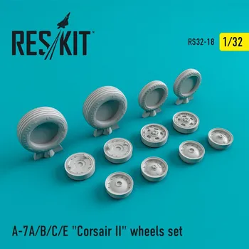 Plastikový model Reskit 1/32 A-7 Corsair II A/B/C/E wheels set