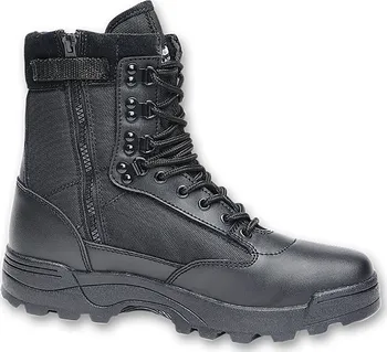 Pánská treková obuv Brandit Tactical Boot Zipper černá
