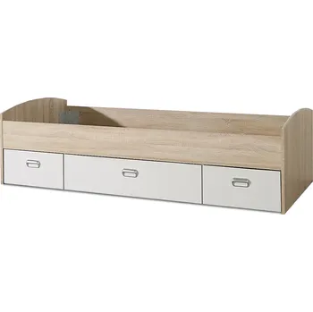 Postel Forte 188338 90 x 200 cm dub sonoma/bílá