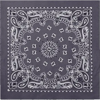 Šála ROTHCO šátek JUMBO TRAINMEN / WESTERN velký ŠEDÝ