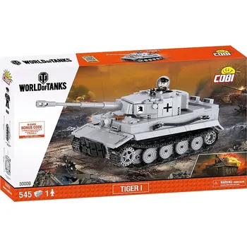 Stavebnice COBI COBI World of Tanks 3000B Tiger I