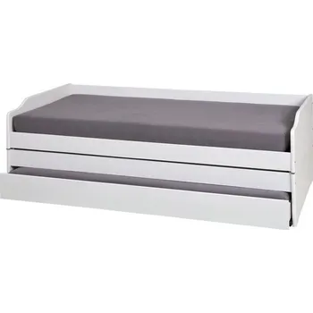 Postel Sconto TRULA 90x200 cm bílá