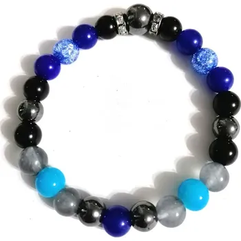 Náramek Náramek mix kamenů - MODRÝ SEN