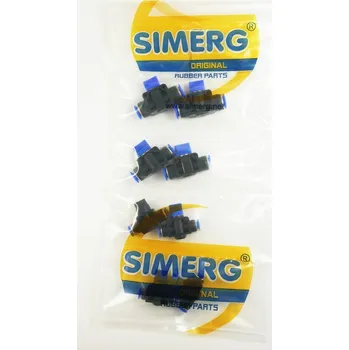 Spojovací materiál motoru Sada rychlospojek plast- KOHOUT 8ks