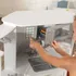 Dětská kuchyňka Kidkraft kuchyňka s efekty ultimate corner play bílá