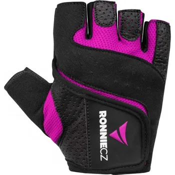 Fitness rukavice Ronnie.cz Fitness rukavice Easy Workout (růžové)