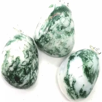 Přívěsek Achát stromečkový, přívěsek – Šperk s harmonizujícími vlastnostmi (VĚTŠÍ)