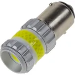 Žárovka LED diodová 9-60V / BAY15D dvouvlákno 21/5W / bílá / COB Chip-on-Board 360 stupňů / 12W