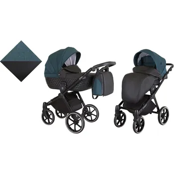 Kočárek KOČÁREK KUNERT TALISMAN 2022 ČERNÝ + ZELENÝ