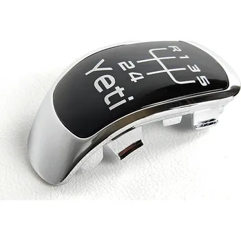 Hlavice řadicí páky Škoda Yeti-Plaketka do řadící páky 5° KI-R - YETI