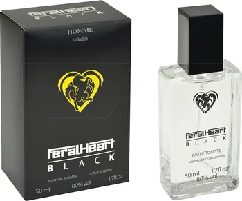 Pánský parfém Homme Collection Feral Heart Black M EDT 50 ml