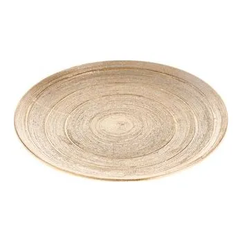 Stolování Keramický tác - zlatý 25,5 cm