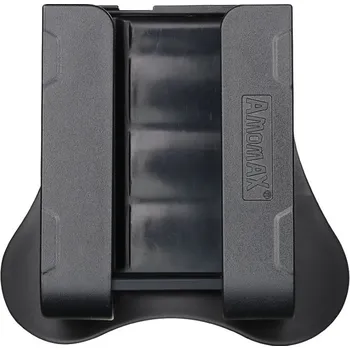 Amomax Opaskové polymerové pouzdro pro 4ks brokových patron (12GA) - černé