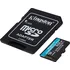 Paměťová karta Kingston Canvas Go! Plus microSDXC 512 GB UHS-I U3 V30 + SD adaptér