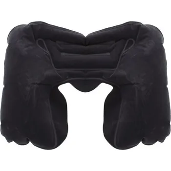 Cestovní polštářek Záhlavník - nafukovací polštář za krk Záhlavník šedý Spilbergen