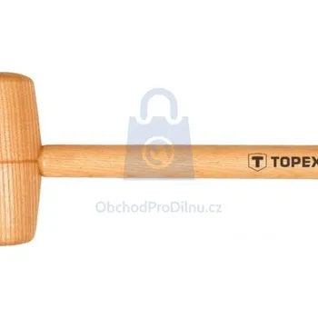 Palice Palička dřevěná kulatá, 70 mm, Topex 70 mm, balení 1 ks