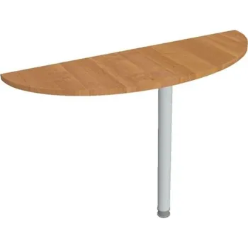 Kancelářský vozík HOBIS přídavný stůl zakončovací oblouk - GP 120, olše + doprava zdarma