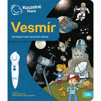 Albi Kouzelné čtení Vesmír interaktivní kniha Albi Kouzelné čtení Vesmír