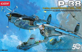 Plastikový model Academy P-38 Combination Version 1:48