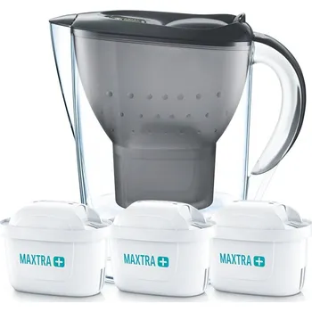 Brita Marella Starter pack 2,4 l, černá + 3 filtry Maxtra+ Pure Performance