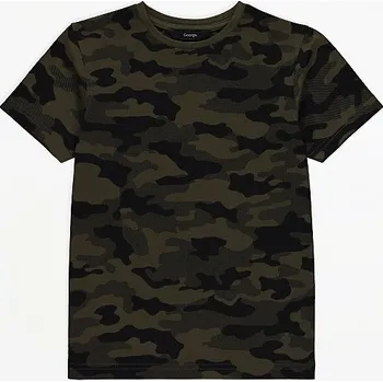 Chlapecké tričko GEORGE CHLAPECKÉ TRIČKO "TERRA" Barva: khaki, Velikost: 8-9 let (134)