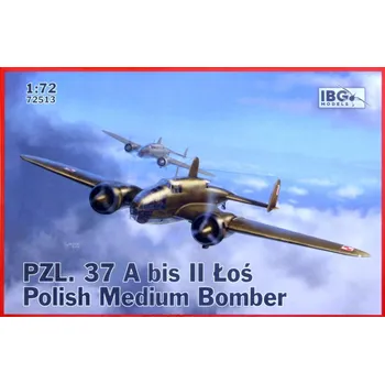 Plastikový model IBG 1/72 PZL.37 A bis II Los - Polish Medium Bomber