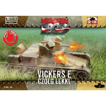 Plastikový model First To Fight 1/72 Vickers LIGHT TANK (2 turrets)