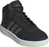 Chlapecké tenisky Adidas Hoops Mid 2.0 K černé/šedé 33