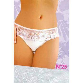 Kalhotky Dámské kalhotky 25 white - EWANA Bílá XL