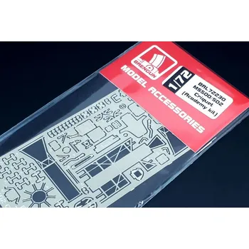 Plastikový model Brengun 1/72 MS 500/502 Criquet - detail PE set (ACAD)