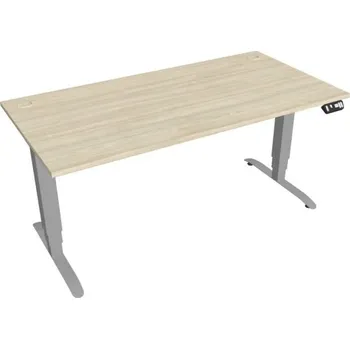 Kancelářský vozík HOBIS výškově stavitelný stůl 160 cm, paměť.ovlad. - MOTION MS 3M 1600, akát + doprava zdarma