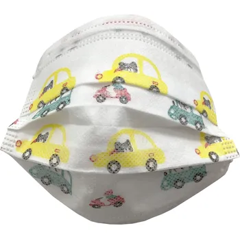 rouška ProfiGaráž Dětská rouška na obličej s gumičkou - autíčko, 1 ks