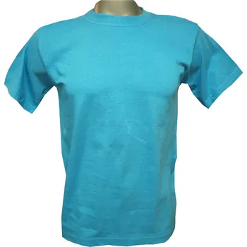 Fiba CZ s.r.o Bavlněné tričko dětské tyrkysové Velikost: 134