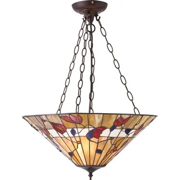 Stojací lampa Bernwood lustr Tiffany 63949
