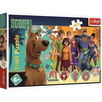 Puzzle Recenze Trefl Scoob Scooby Doo v akci 160 dílků