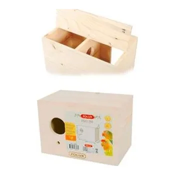 Hnízdní budka Budka hnízdící do klece pták Duo 230x140x160mm Zolux