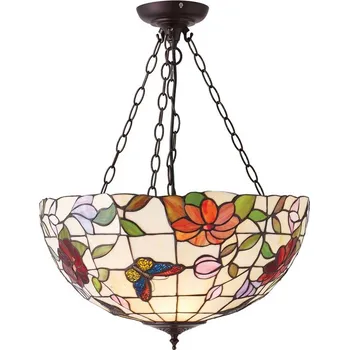Stojací lampa Butterfly lustr Tiffany 70746
