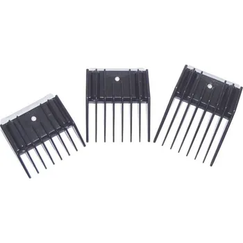 Ostatní Náhradní nástavce ke strojku na vlasy SET 3pcs plastové hřebeny 5, 9, 13mm