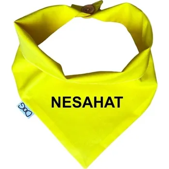 Obleček pro psa Funky Dog šátek žlutý Nesahat M