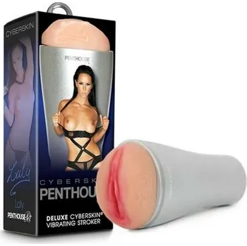 Topco - Penthouse® Deluxe CyberSkin® Vibrating Stroker – Laly / realistický masturbátor