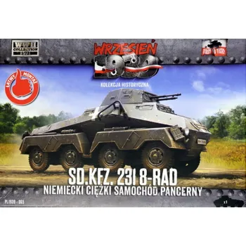 Plastikový model First To Fight 1/72 Sd.Kfz.231 8-rad German Heavy Armored Car