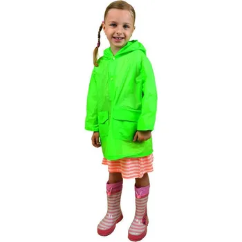 Pláštěnka Pidilidi pláštěnka PVC neonová, Pidilidi, PL0065, zelená Velikost: M