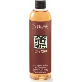 Aroma difuzér Esteban Paris Parfums Esteban Paris Parfums CLASSIC – TECK & TONKA NÁPLŇ DO DIFUZÉRU 250 ml